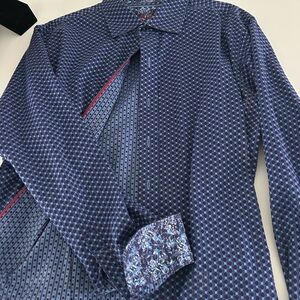 Men's Blue Dress Shirt